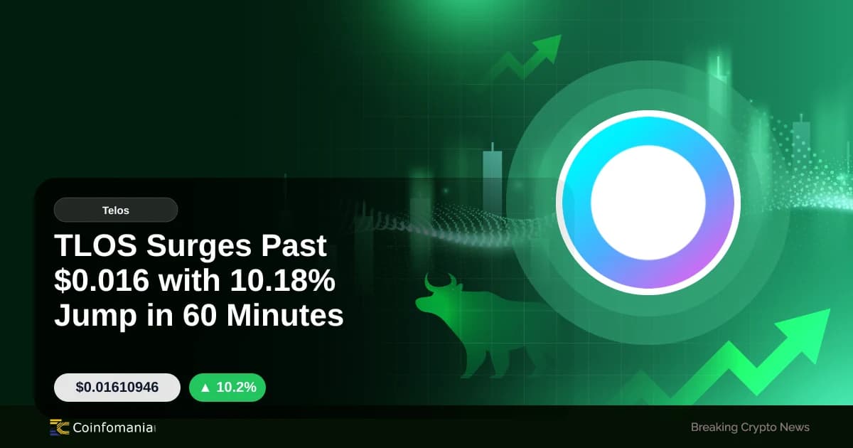 TLOS Surges Past $0.016 with 10.18% Jump in 60 Minutes