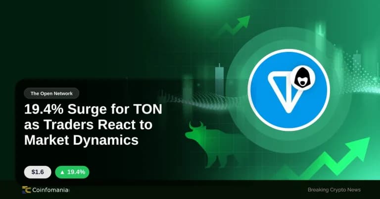 19.4% Surge for TON as Traders React to Market Dynamics