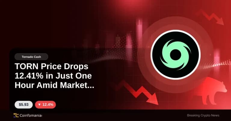 TORN Price Drops 12.41% in Just One Hour Amid Market Shifts