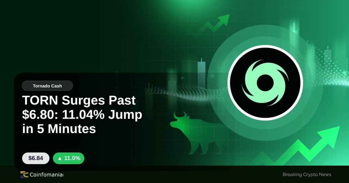 TORN Surges Past $6.80: 11.04% Jump in 5 Minutes