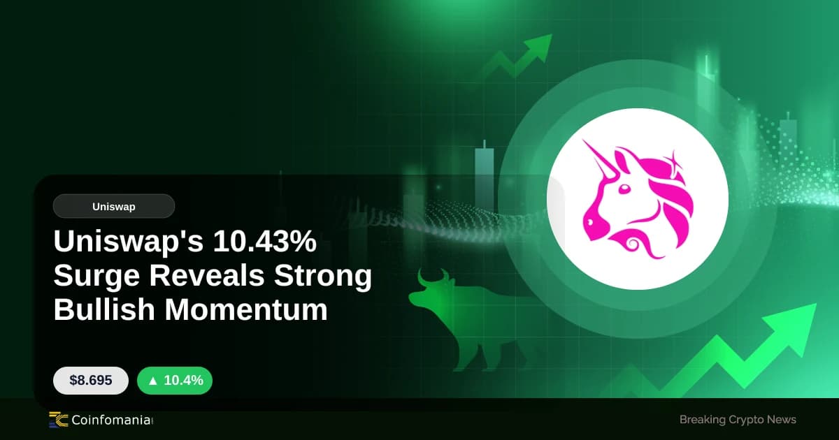 Uniswap’s 10.43% Surge Reveals Strong Bullish Momentum