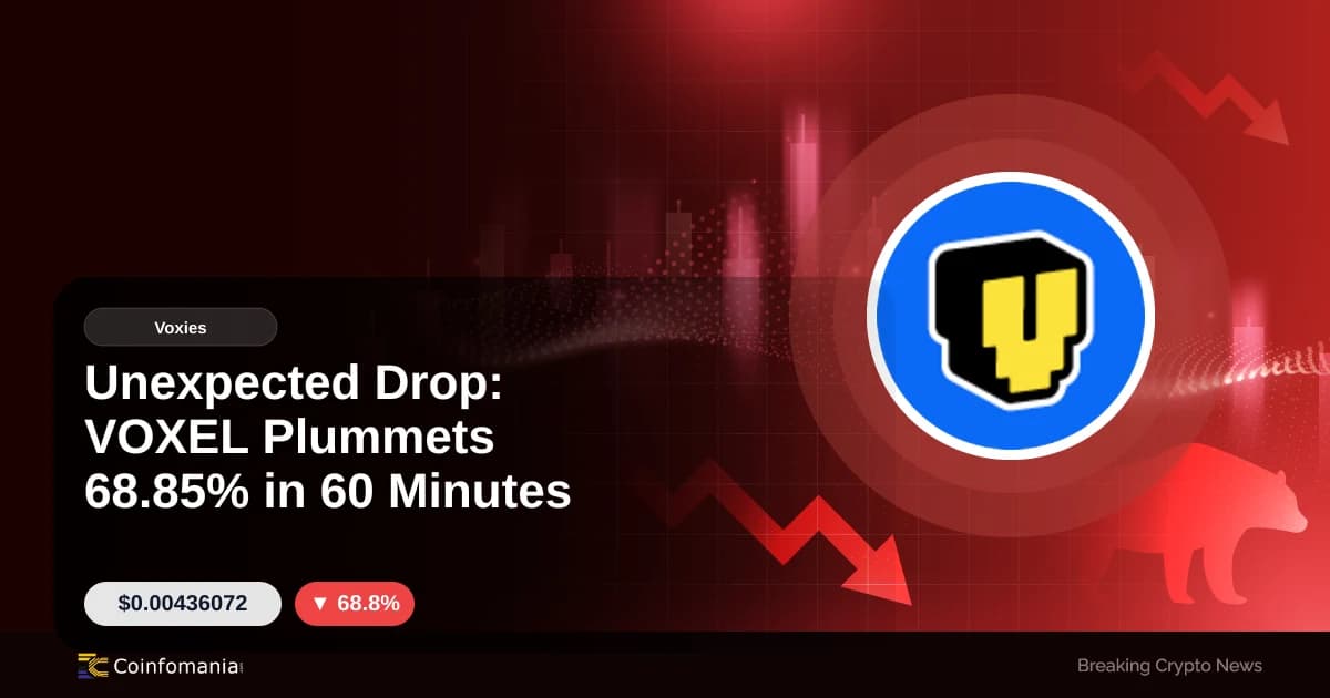 Unexpected Drop: VOXEL Plummets 68.85% in 60 Minutes