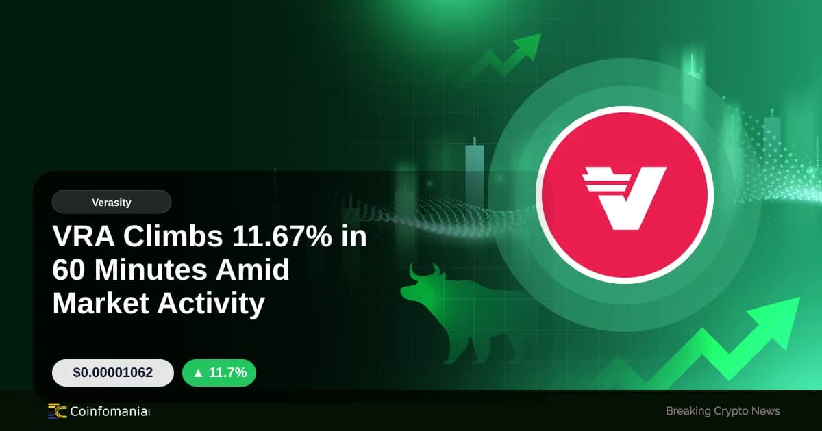 VRA Climbs 11.67% in 60 Minutes Amid Market Activity