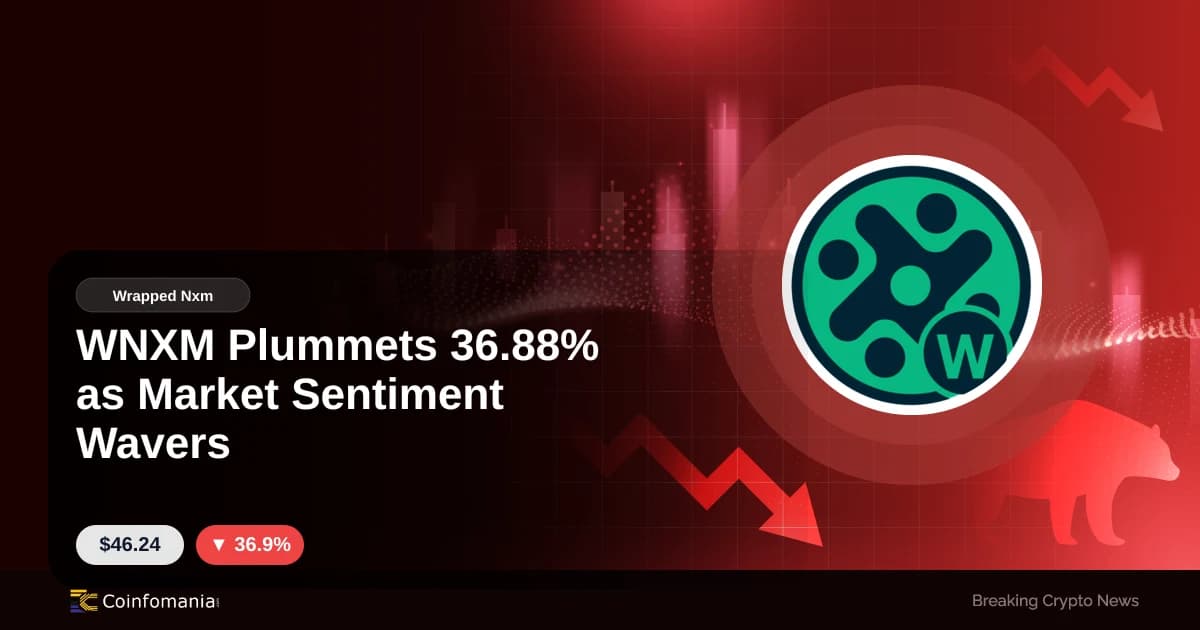 WNXM fällt um 36,88 %, während die Marktstimmung schwankt