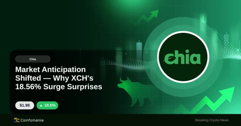 Market Anticipation Shifted — Why XCH’s 18.56% Surge Surprises