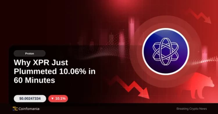 Why XPR Just Plummeted 10.06% in 60 Minutes