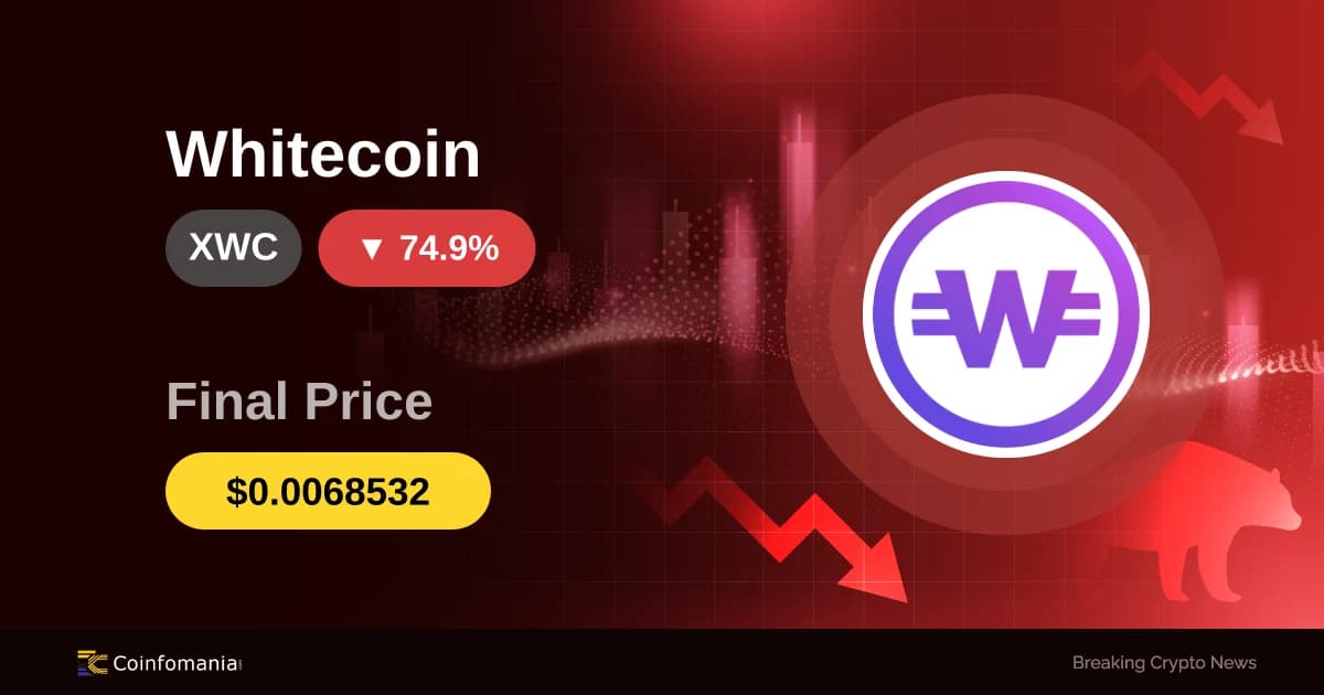 XWC ร่วง 74.86% ขณะที่ความเชื่อมั่นของตลาดผันผวน