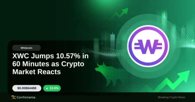 XWC Jumps 10.57% in 60 Minutes as Crypto Market Reacts
