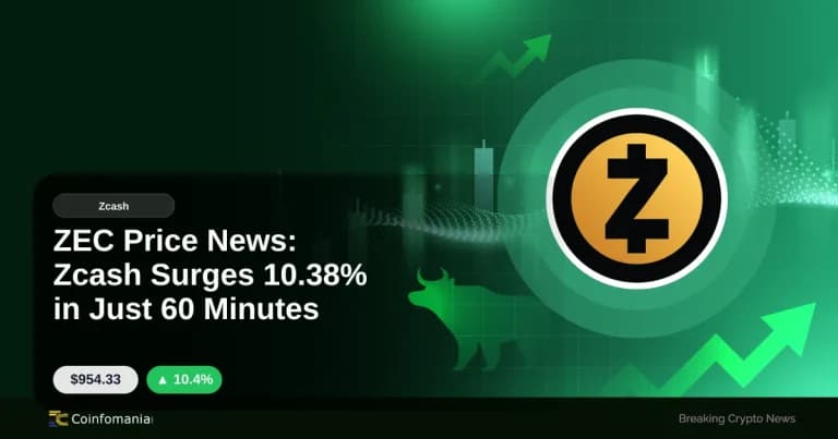 ZEC Price News: Zcash Surges 10.38% in Just 60 Minutes