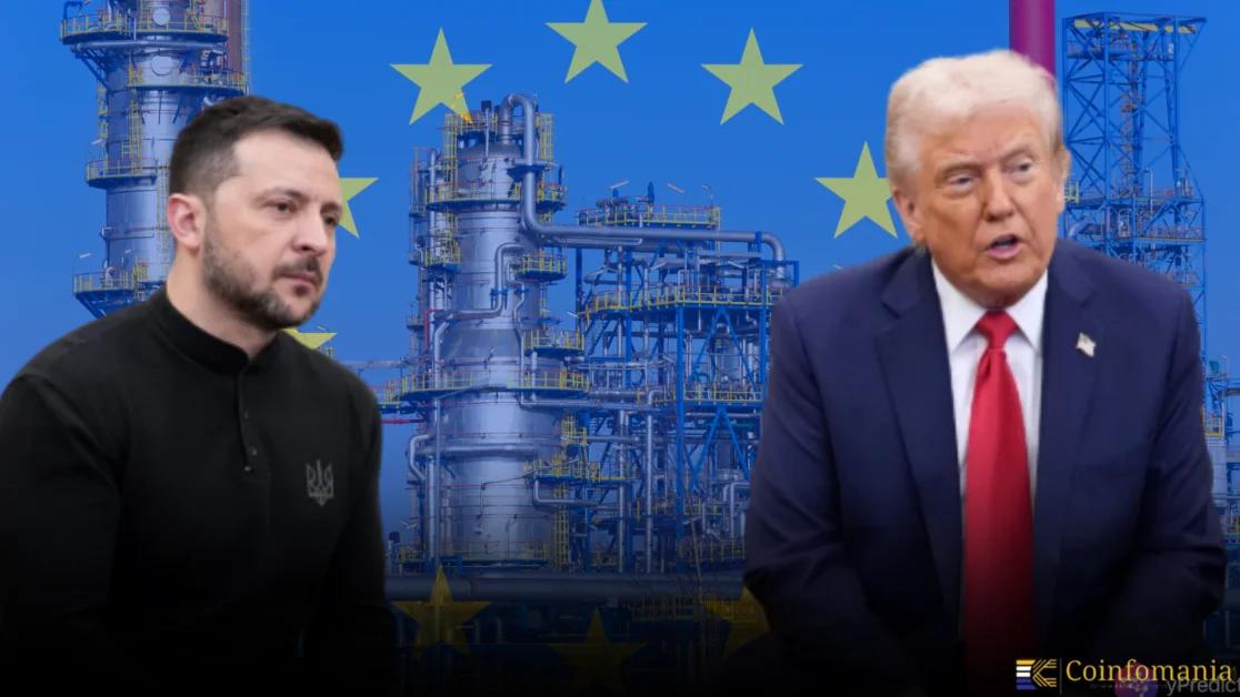 European Gas Prices Touch 2025 Low Before Trump Zelenskyy Talks