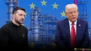 European Gas Prices Touch 2025 Low Before Trump Zelenskyy Talks