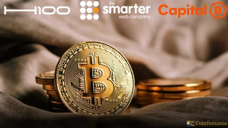Capital B, H100, Smarter Web Raise Funds for BTC Strategy