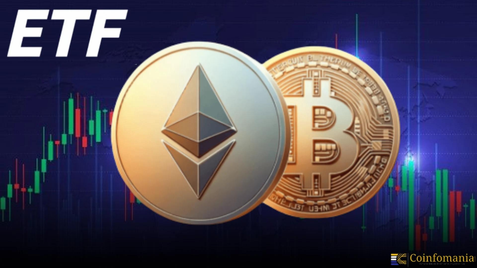 Ethereum Spot ETFs Lead While Bitcoin ETFs See Outflows