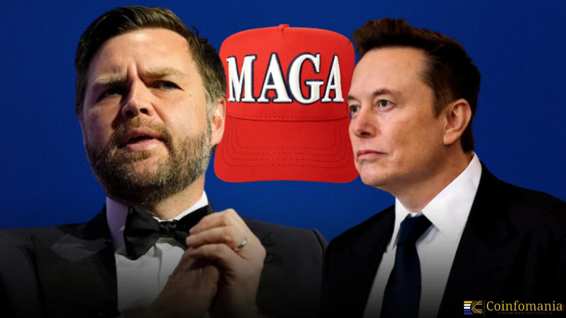 JD Vance Urges Elon Musk to Return to MAGA Before Midterms