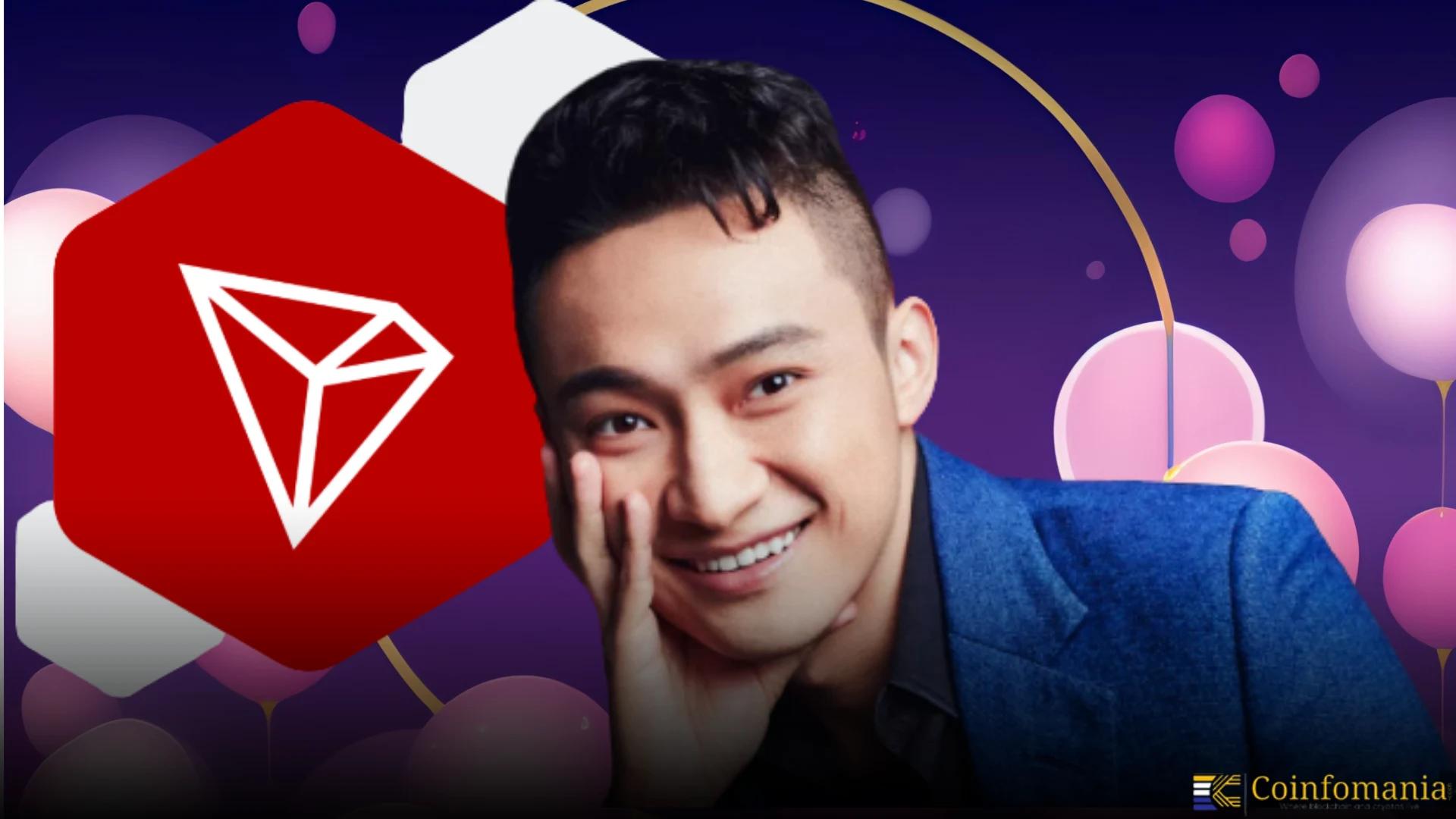 Justin Sun Marks 35th Birthday with TRON Reflections