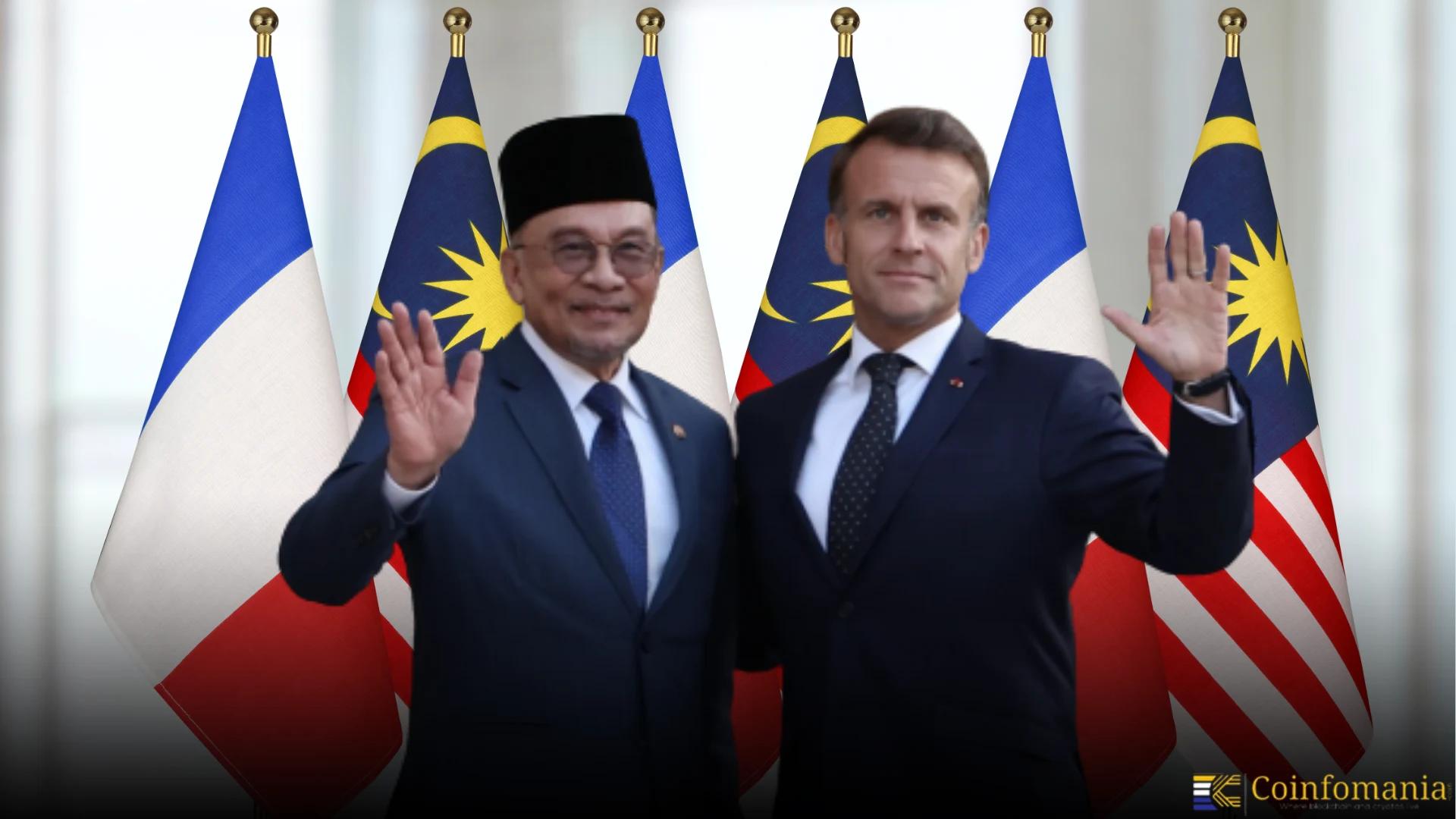 Anwar soutient les liens entre la Malaisie et la France à Paris, renforçant les liens technologiques et fintech