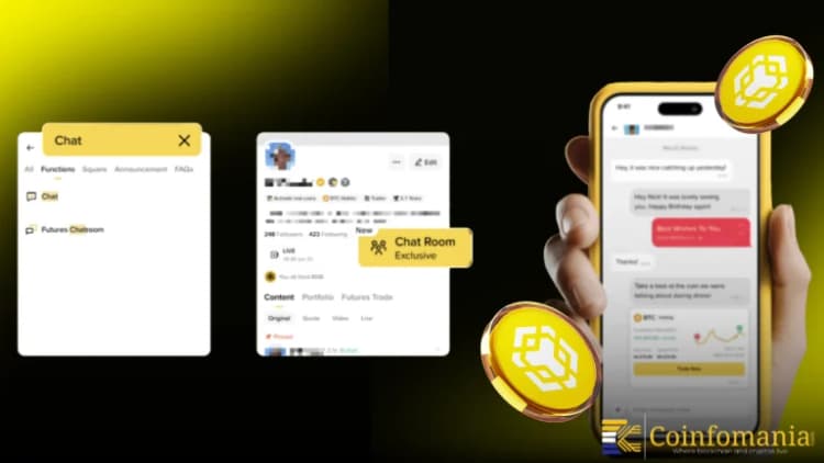 Binance Launches In App Chat With Crypto Transfers