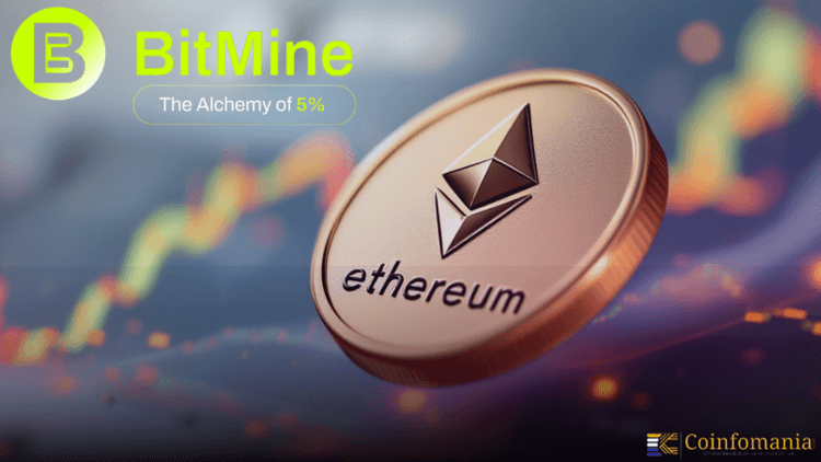 BitMine ทุ่ม 417 ล้านดอลลาร์ใน Ethereum ท่ามกลางการปรับตัวของตลาด