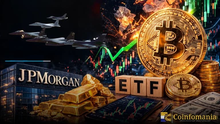Bitcoin ETFs ชนะทองคำตั้งแต่สงครามเริ่มต้น, JPMorgan กล่าว