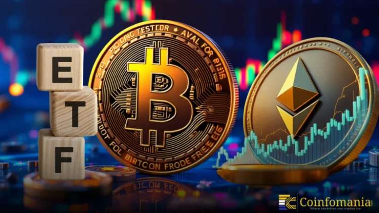 Bitcoin ETFs Record $524M Inflows as Ethereum Faces $107M Outflow