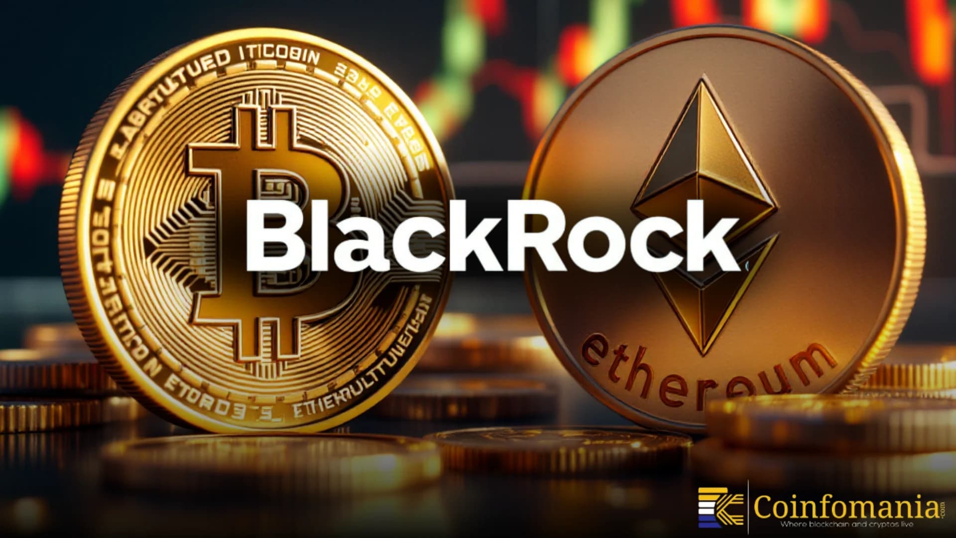 عمليات بيع من صناديق BlackRock ETF تضغط على بيتكوين وإيثريوم