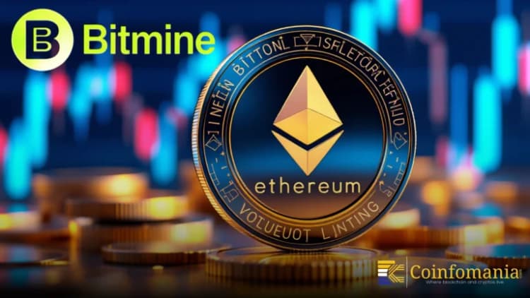 Bitmine erhält 60 Millionen US-Dollar an Ethereum, da die Holdings 5,65 Millionen ETH erreichen