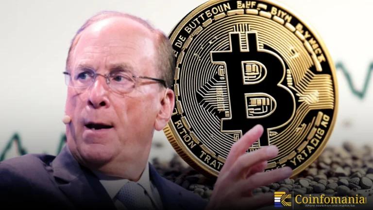 BlackRock-sjef Larry Fink: Bitcoin og krypto vokser raskt