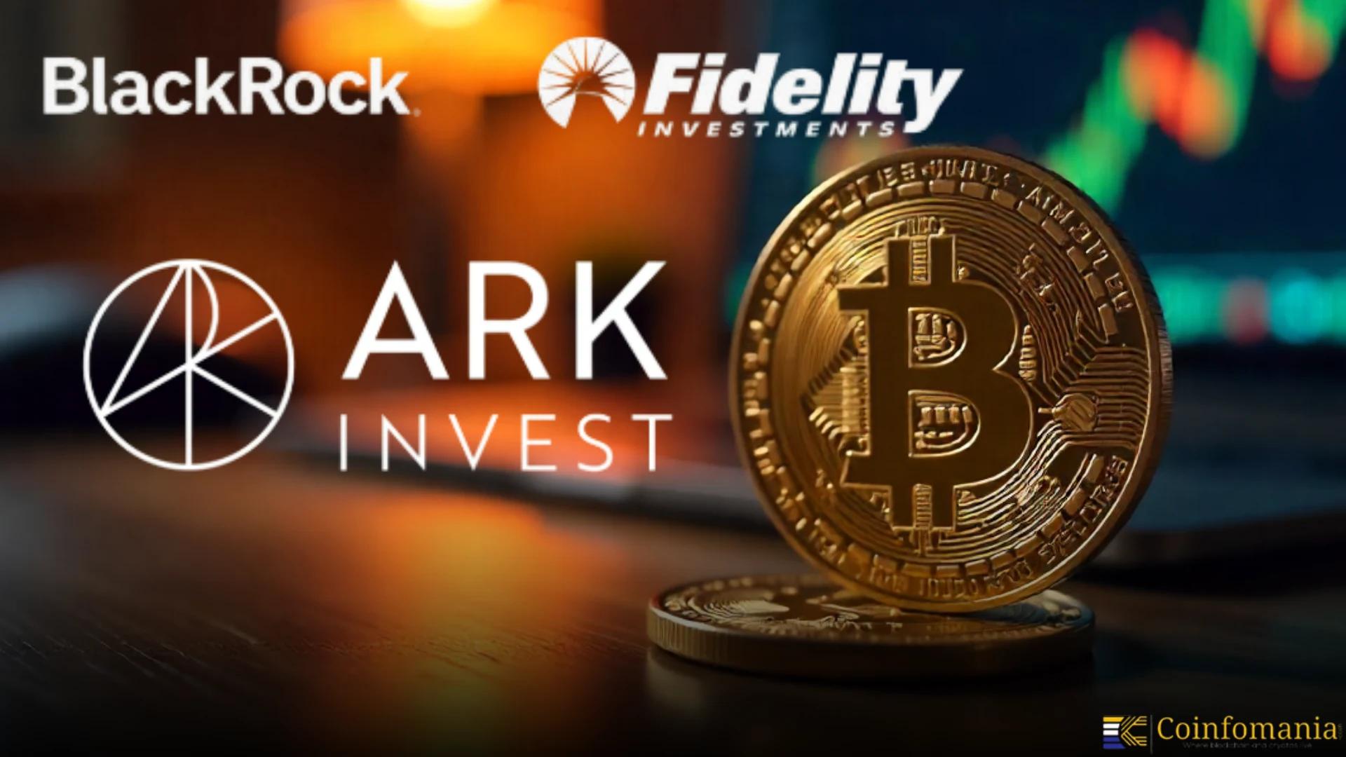 Bitcoin Investment: BlackRock, Fidelity & ARK Buy $284.5M BTC