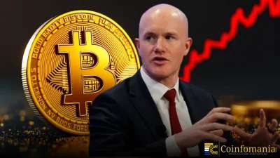 Bitcoin slår gull, sier Coinbase-sjef Brian Armstrong