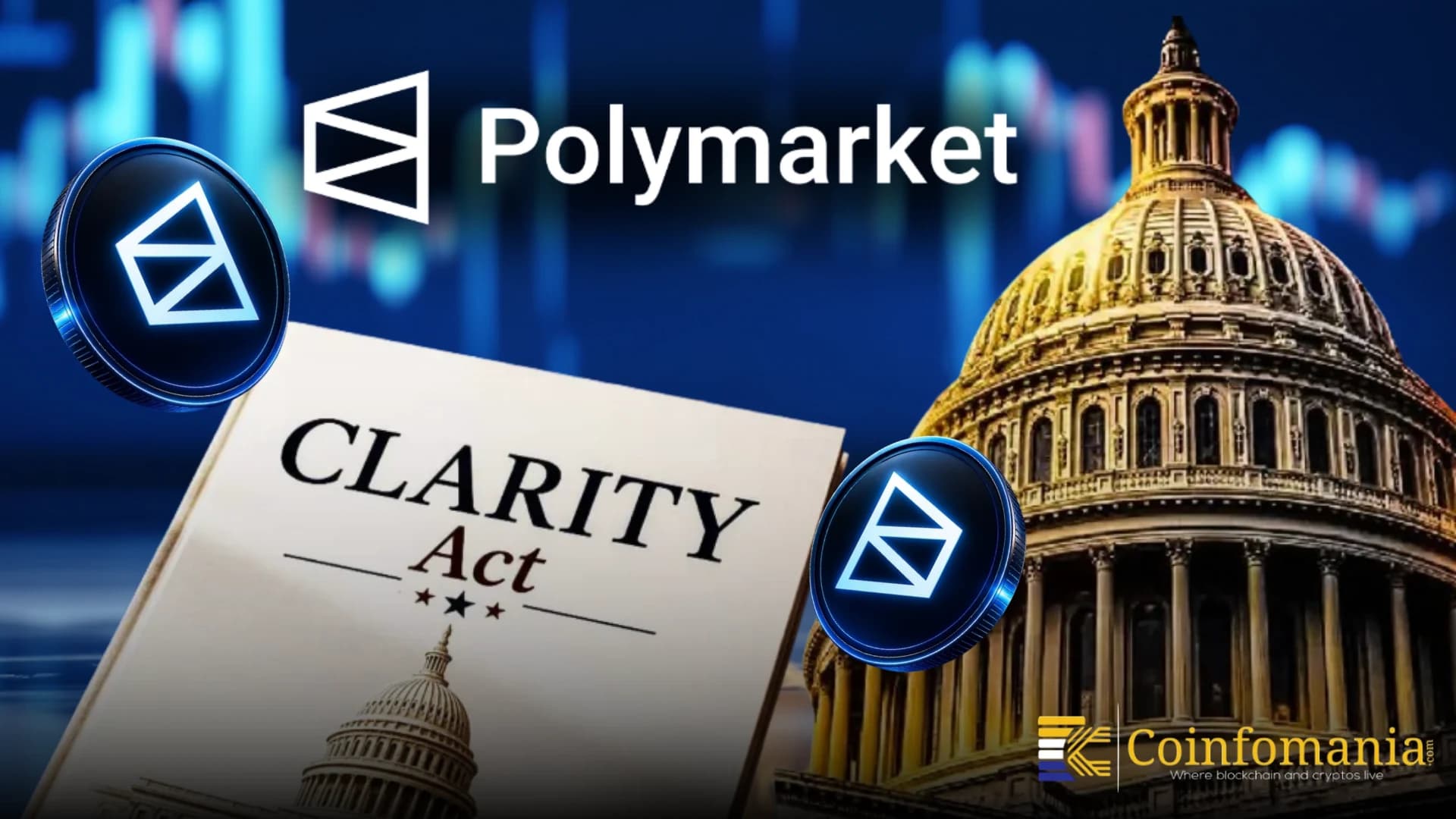 تراجع احتمالات قانون CLARITY على منصة Polymarket مع تحول رهانات السوق