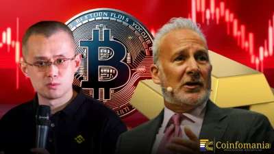Bitcoin vs Gold Debate Heats Up as CZ and Peter Schiff Clash