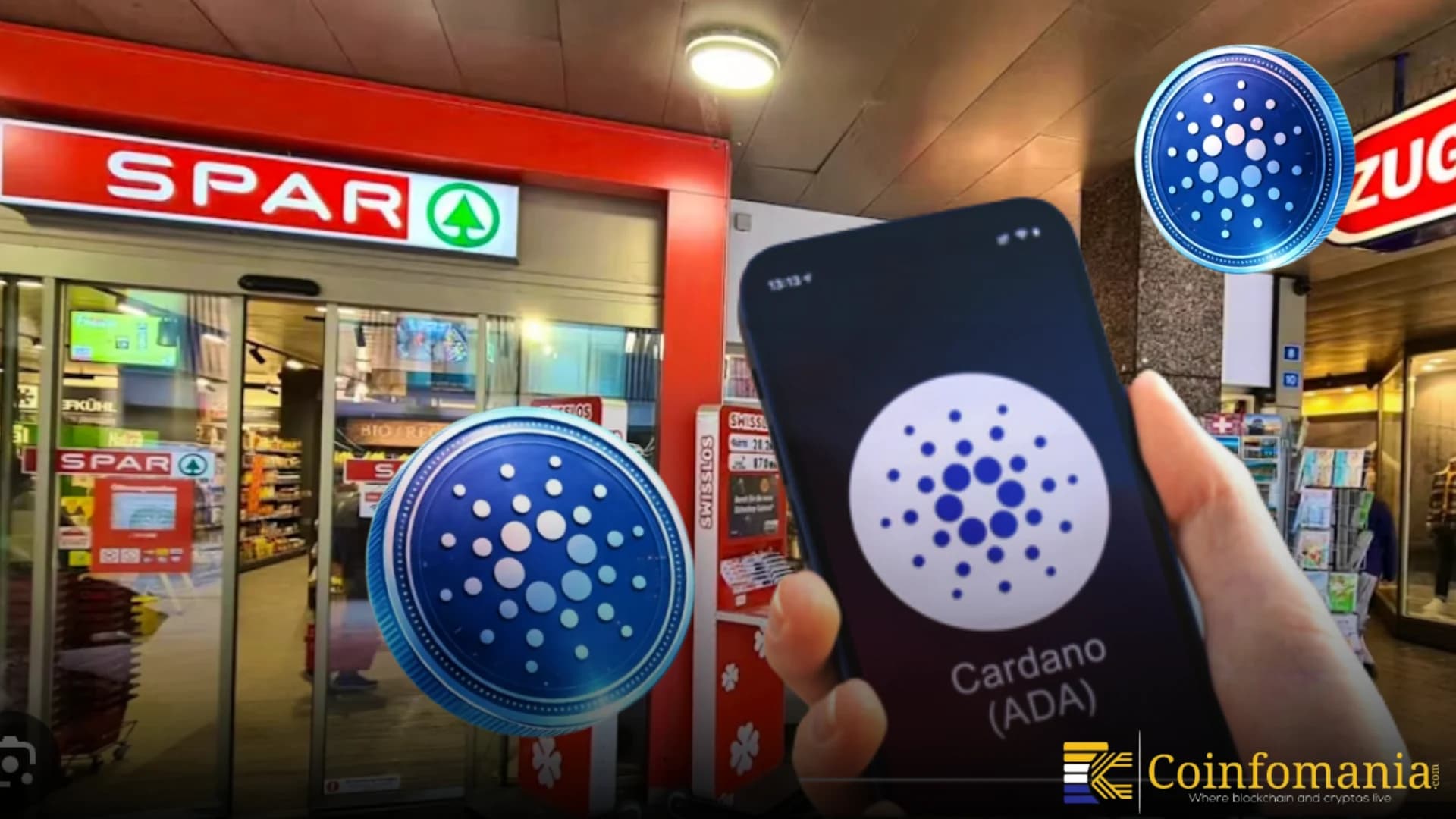 Cardano Enables ADA Payments at 137 Spar Stores in Switzerland