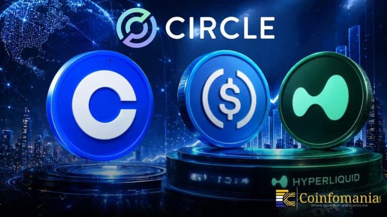 Circle transfère un montant record de 4,4 milliards de dollars USDC à Coinbase via Hyperliquid