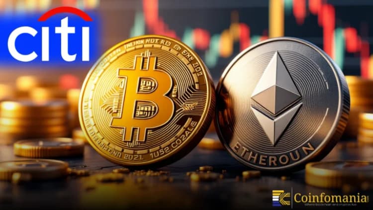 Citigroup снижает прогноз по криптовалютам на фоне ослабления рыночной динамики