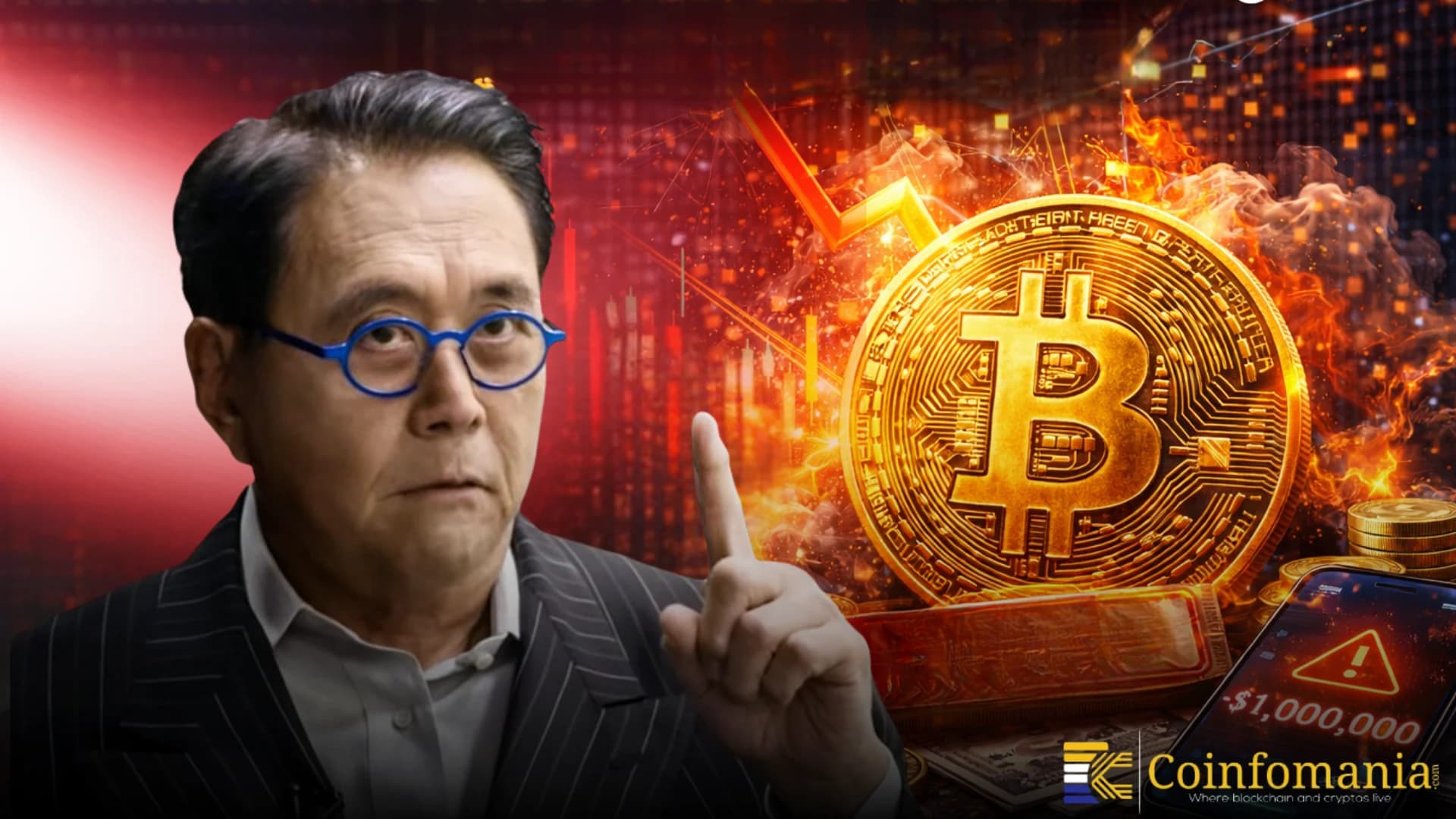 Un krach crypto à venir ? Kiyosaki affirme que le Bitcoin va monter