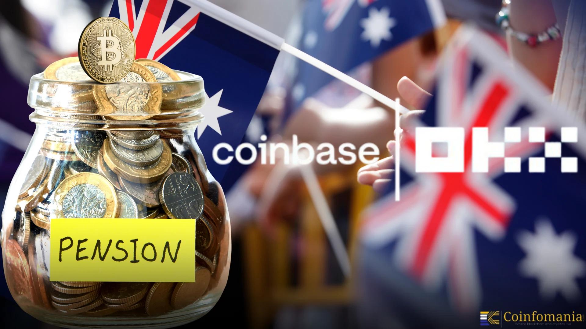Crypto Pensions: Coinbase and OKX Open the Door in Australia