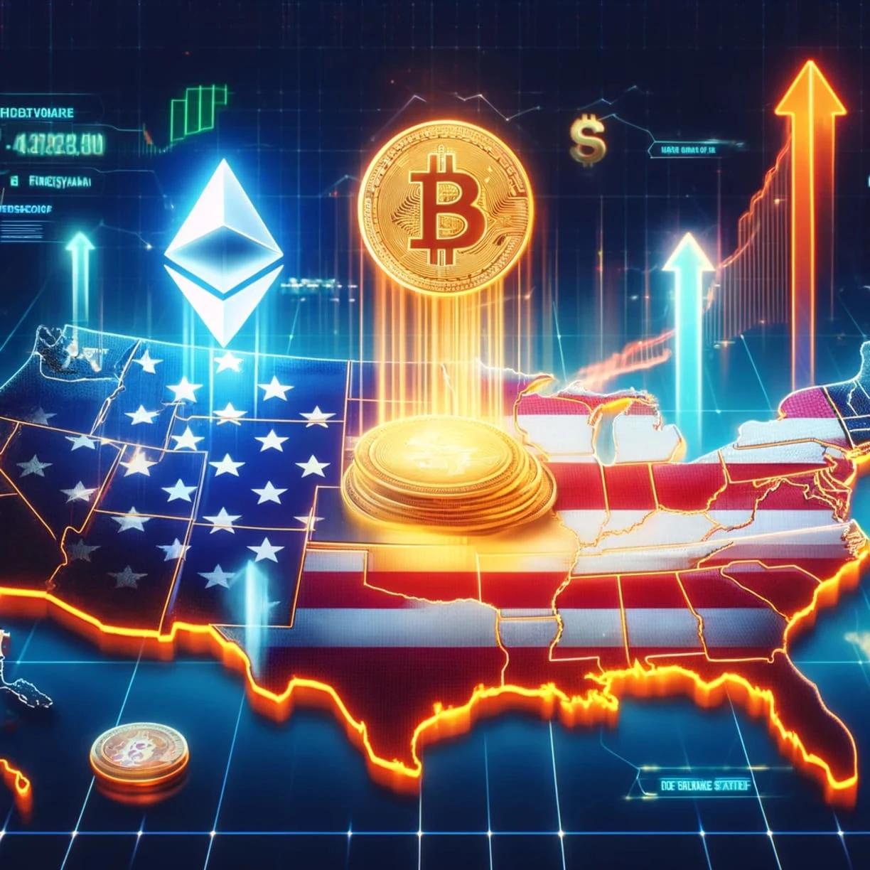 Pennsylvania and Wisconsin Lead Swing States in Rising Crypto Interest