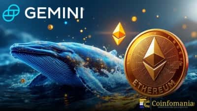 วาฬ Ethereum ที่นิ่งเงียบกลับมาเคลื่อนไหว โอนเงิน 145 ล้านดอลลาร์ไปยัง Gemini