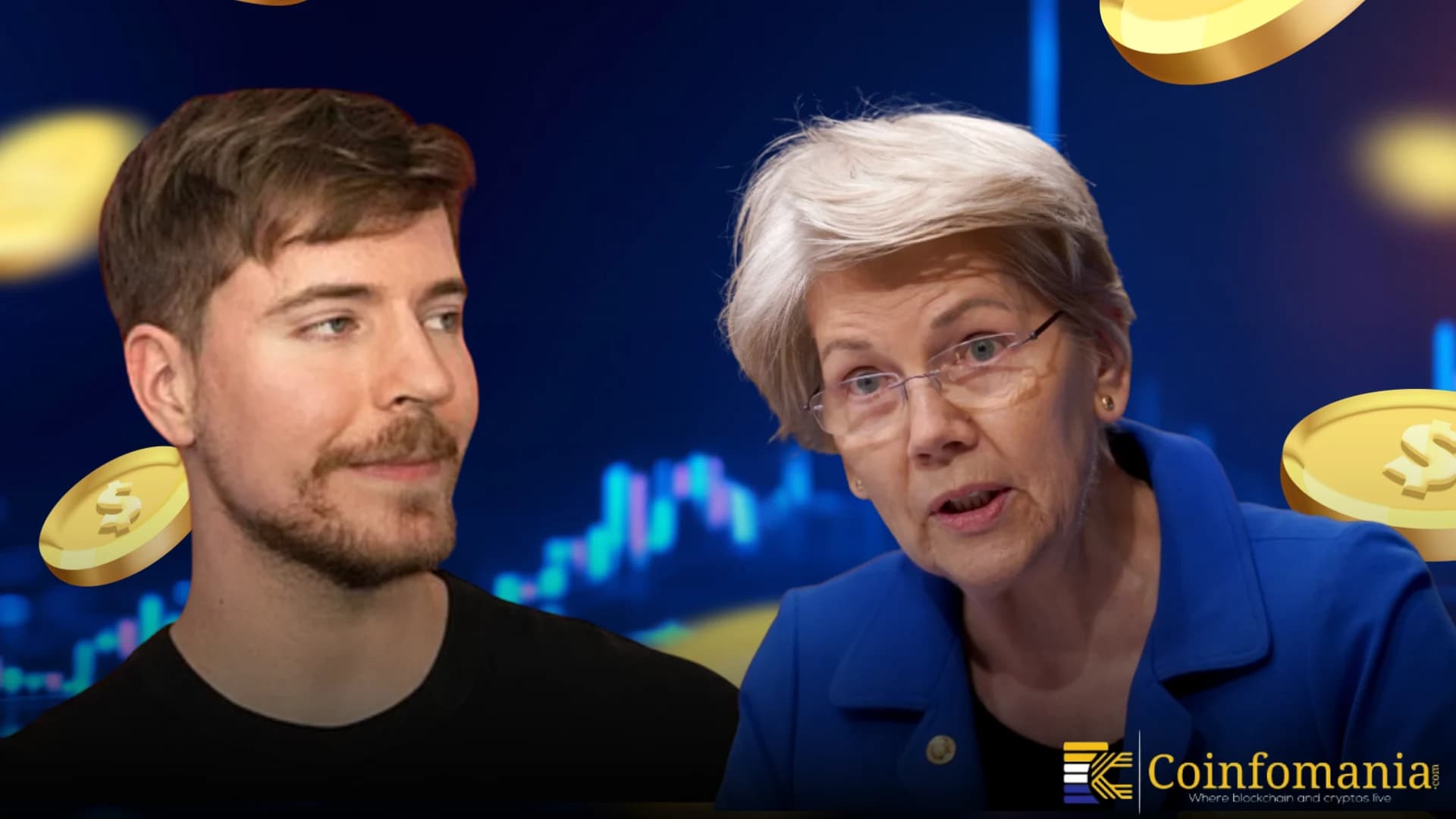 Elizabeth Warren Questions MrBeast Over Potential Crypto Plans