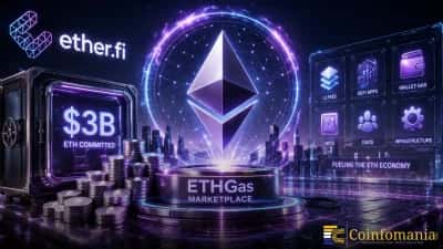 EtherFi, ETHGas Pazarına 3 Milyar Dolar ETH Taahhüt Etti