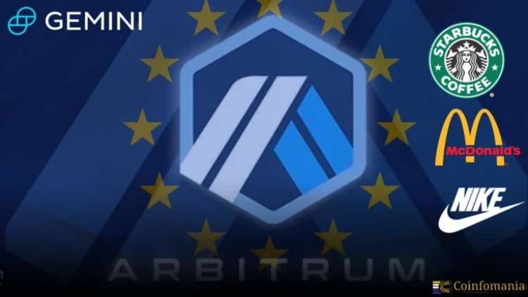 Gemini Lists Nike, McDonald’s, Starbucks Stocks for EU on Arbitrum