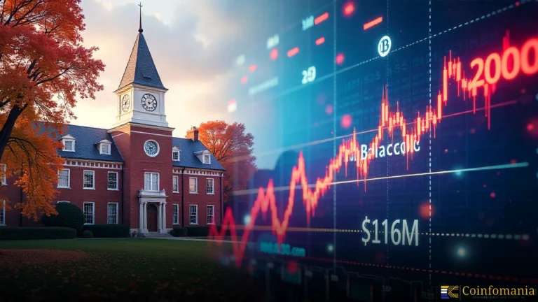 L’investissement de Harvard en Bitcoin atteint 116 millions de dollars via l’ETF BlackRock