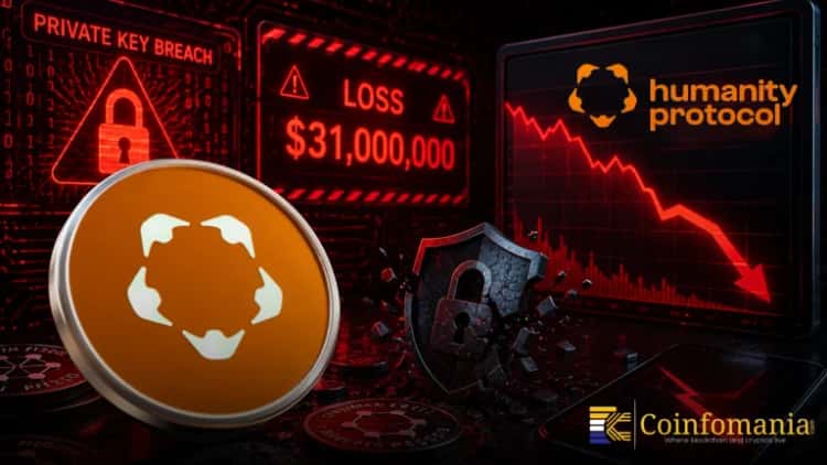Humanity Protocol Loses $31M in Private Key Breach as Token Crashes 80%