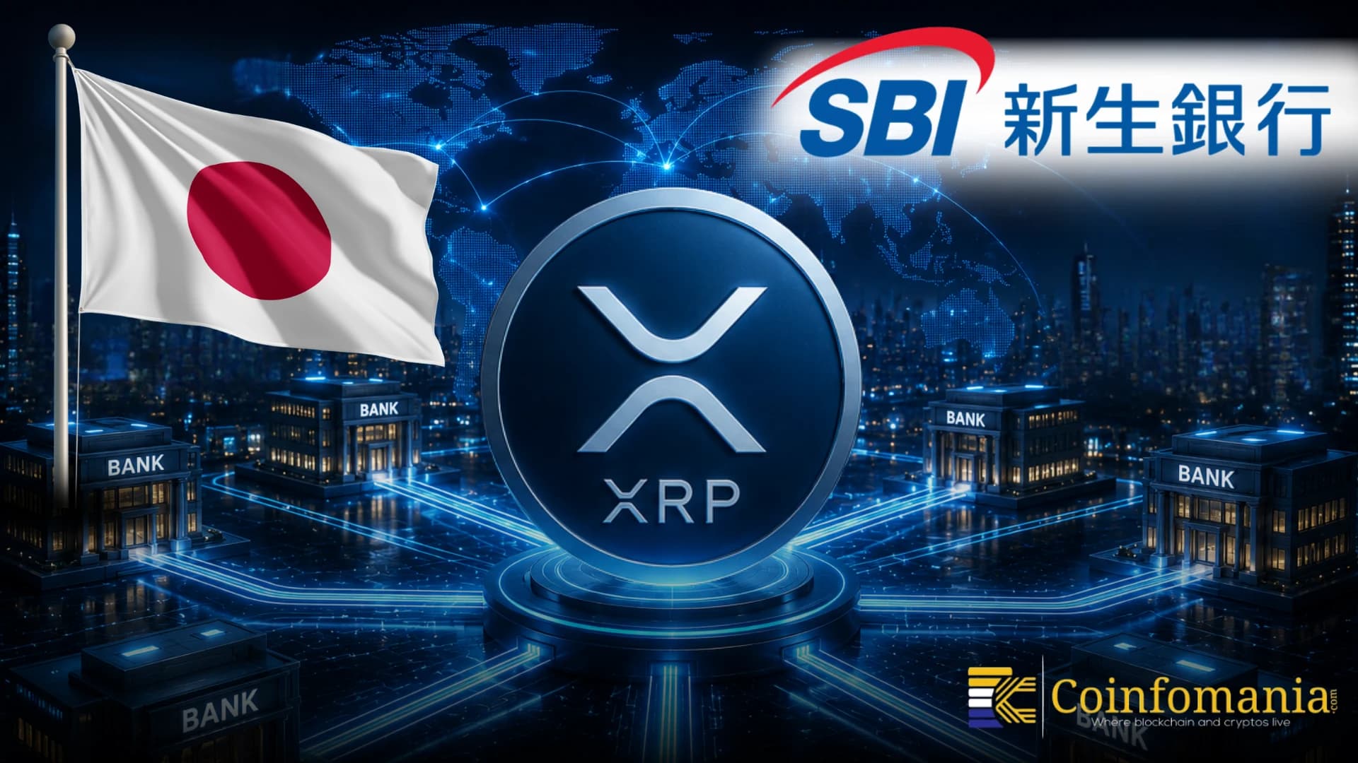 ธนาคาร SBI Shinsei ของญี่ปุ่นให้ลูกค้าได้รับ XRP เป็นดอกเบี้ยเงินฝาก