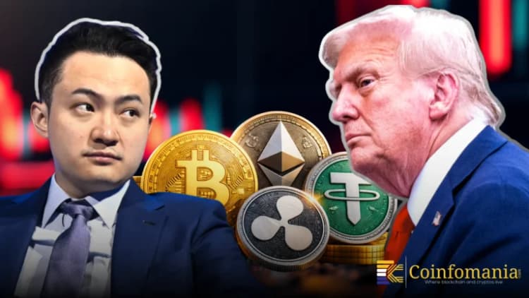 Justin Sun affirme que l’équipe crypto de Trump a menacé de brûler des jetons