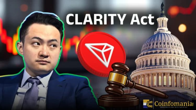Justin Sun Says TRON’s 3.2M Users Put It Ahead of Clarity Act