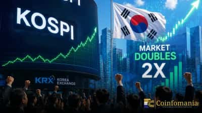 Индекс KOSPI достигает рекорда, поскольку рынок Южной Кореи удваивается
