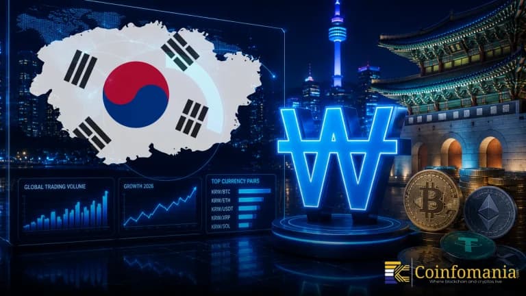 Koreansk Won Driver for 30% av Global Krypto Trading i 2026
