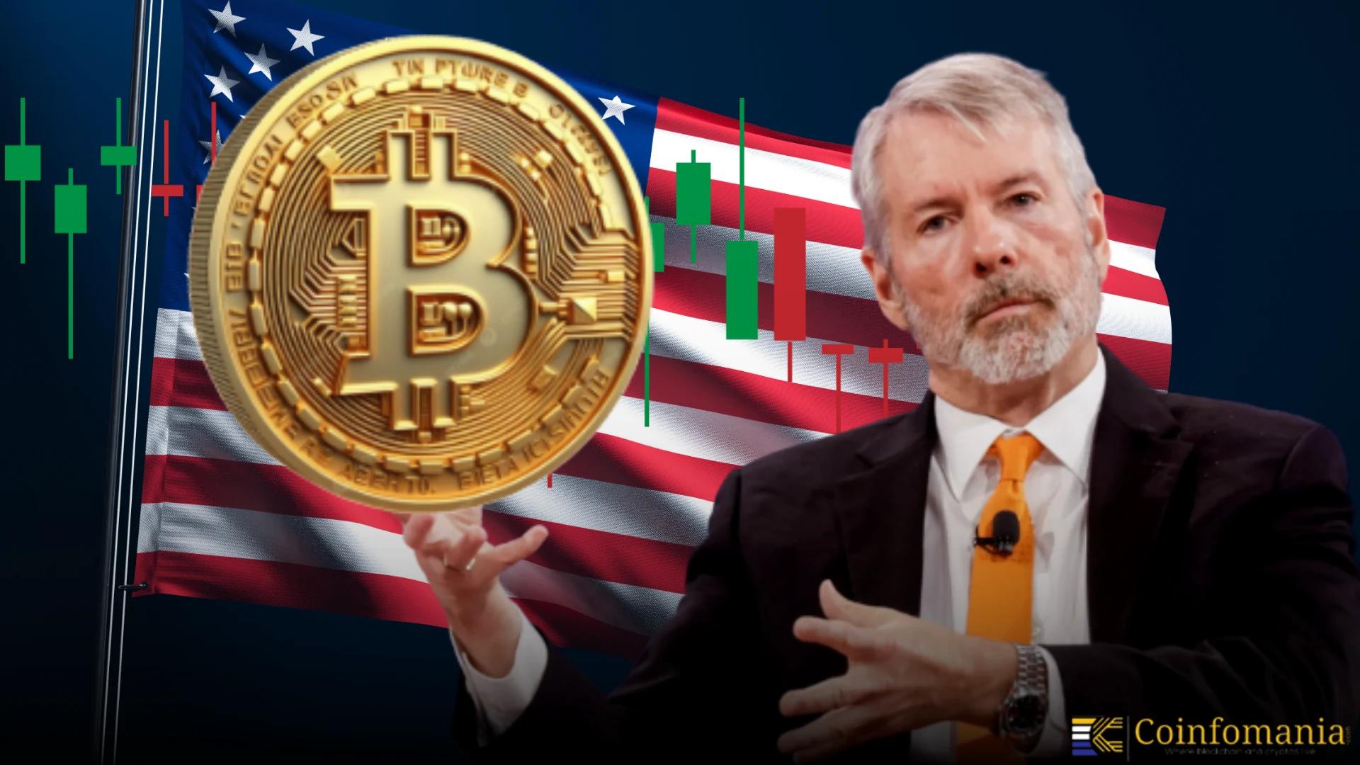 Michael Saylor presser på for en amerikansk Bitcoin-reserve mot inflasjon