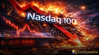 Nasdaq 100 krasjer inn i brutalt korreksjonsområde!